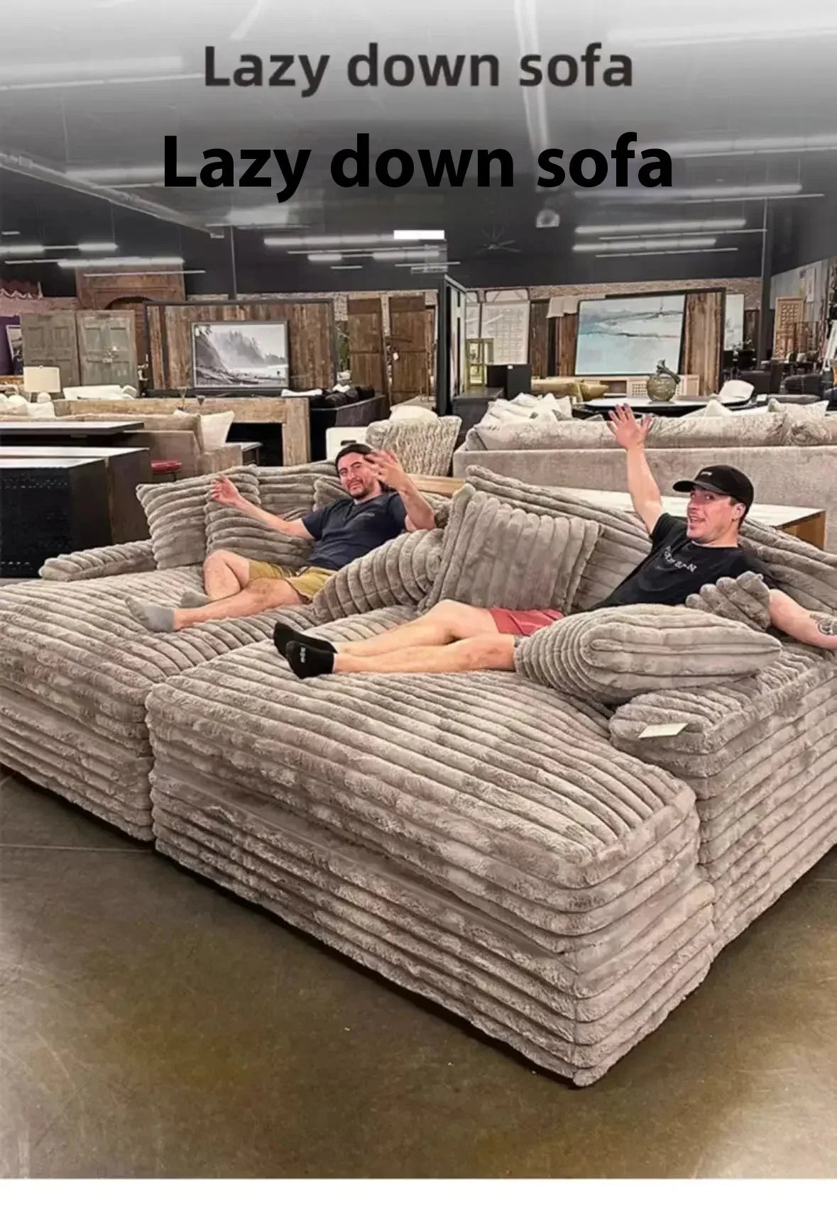 Design Filler Living Room Sofas European Beige Luxury Floor Compressed Sofas Puffs Recliner Modern Divani Soggiorno Furniture