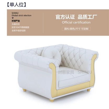Stylish Modern Luxury Reclining Sofa Perfect Corner Couch Chic Living Room Relaxation Elegance Deserve Canape Salon Decoration