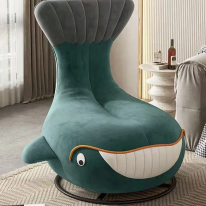 New Minimalist Shark Whale Apartment with 360 Degree Rotatable Bedroom,light Luxury,internet Famous Shark Ins Sofa,Nordic Style