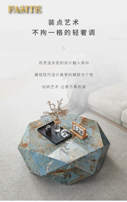 Unique Living Room Coffee Table Modern White Platform Coffee Table Home Bowl Topper Italian Marble Top Economical