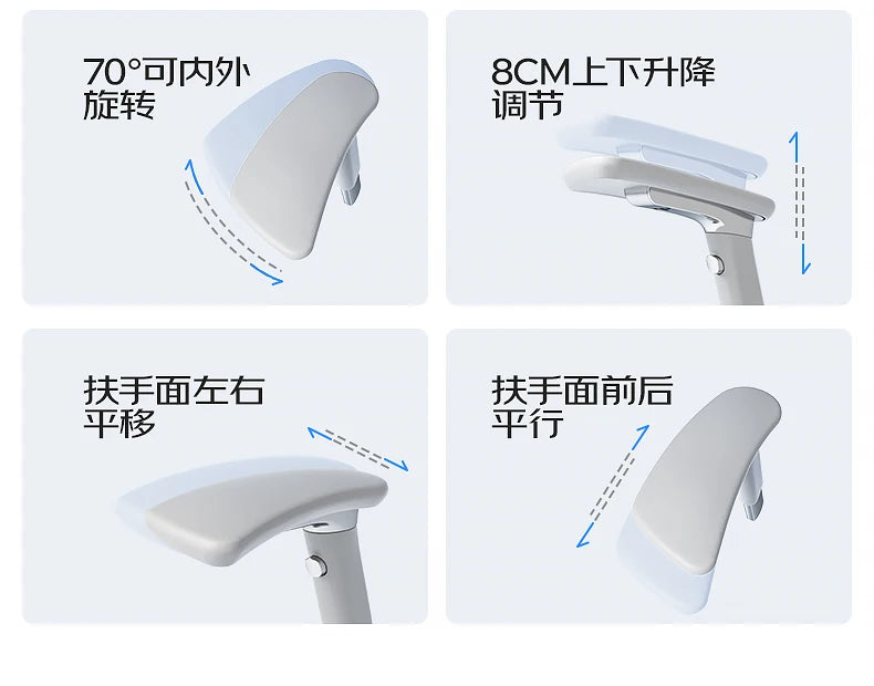 Ergonomic Computer Chair Designer Comfortable Nordic Footrest Modern Trendy Office Chair Relaxing Reading Muebles Furniture