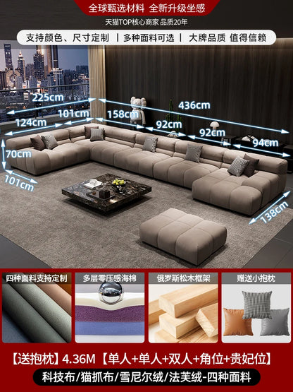 Curved Designer Living Room Sofas Mid Century Floor Recliner Corner Living Room Sofas Hallway Office Muebles Office Furniture