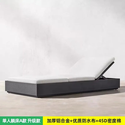 postmodern Aluminum alloy outdoor sofa leisure courtyard open-air balcony waterproof homestay sun room