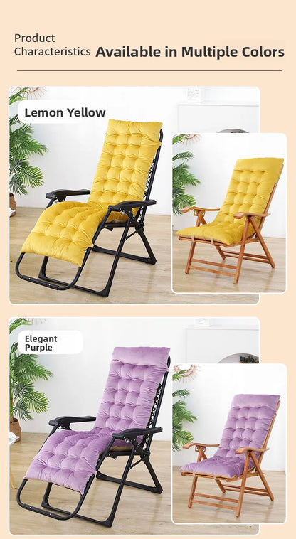 Thickened Office Chair Pad Modern Simple Style Four Seasons Universal Office Chair Cushion Sofa Backrest Pad for Rocking Chair