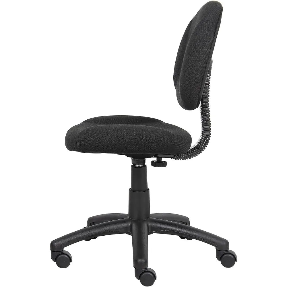 Ergonomic Office Chair with Lumbar Support, Adjustable Height and Back, Comfortable for Long Hours
