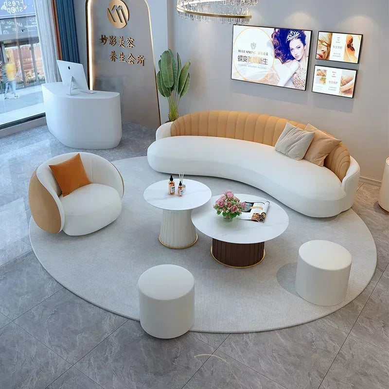 FAFAFA  A-FAFA Lounge Corner Sofa Luxury Modern Sleeper Floor Cloud Designer Sofa Living Room Lazy Modular Home Furniture  SHUN