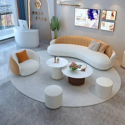 FAFAFA  A-FAFA Lounge Corner Sofa Luxury Modern Sleeper Floor Cloud Designer Sofa Living Room Lazy Modular Home Furniture  SHUN