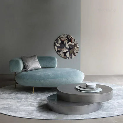 Fabric Nordic Living Room Sofas for Living Room Modern Minimalist Wrought Iron Single Sofa Light Luxury Designer Home Sofa Chair