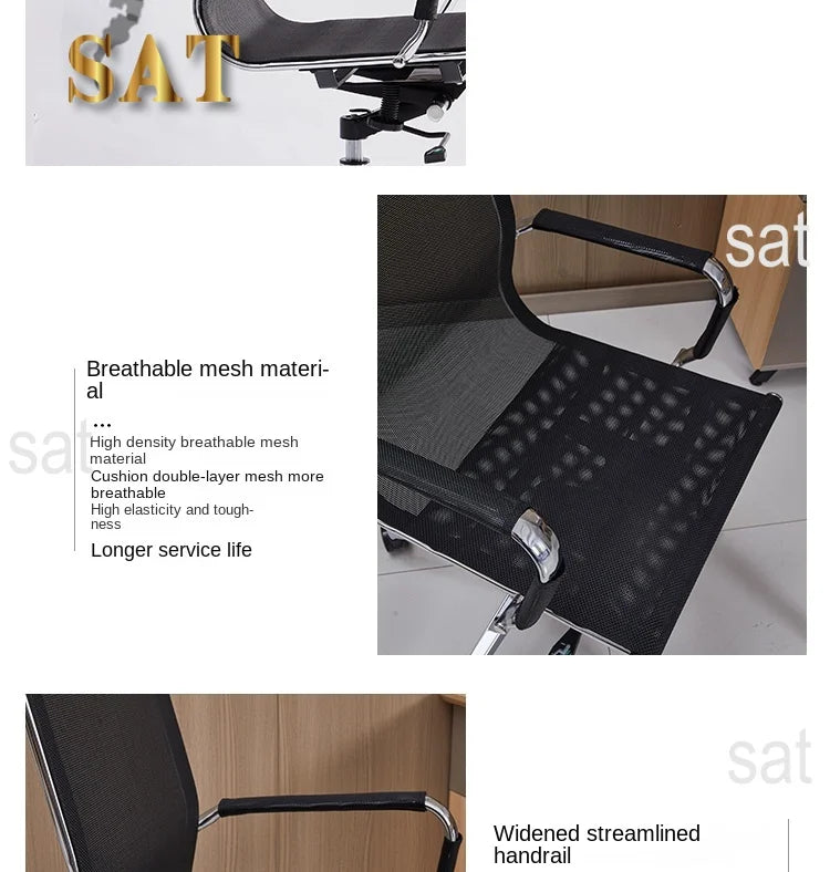 # Whole Network Office Chair Breathable Mesh Boss Staff Lifting Computer