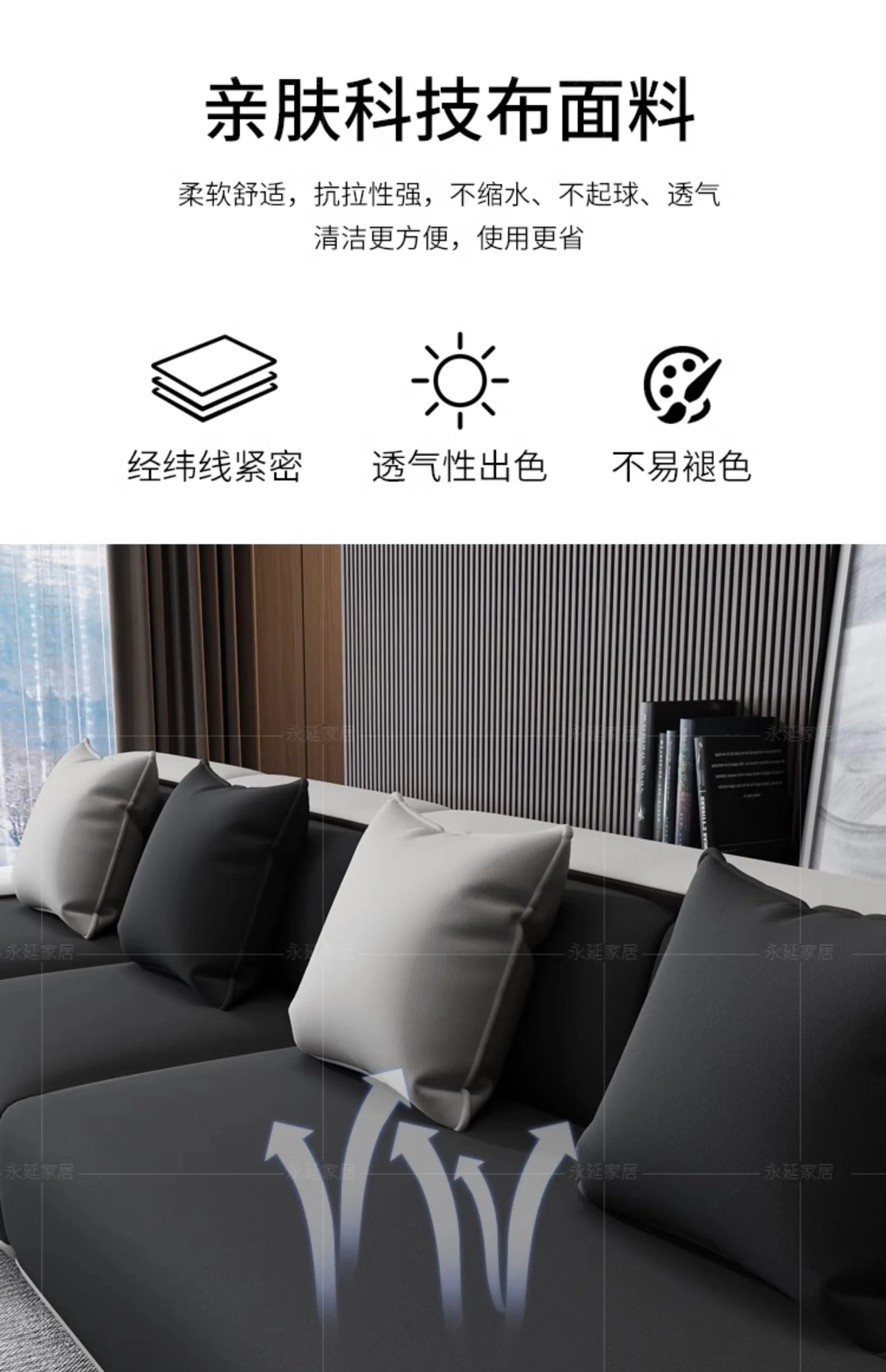 / Customizable Modern Concise Style Office Reception Waiting Sofa Set Leather Reclining Sofa