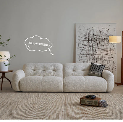 French Cream Style Sofa Modern Simple Living Room Comfortable Trendy Sofas Romantic High Quality Luxury Divano Home Furniture