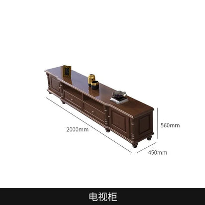 Customizable American Country Vintage Log Leather Sofa