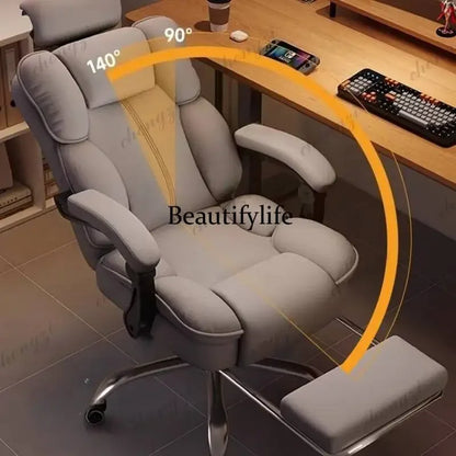 A68Designer Upgrade Office Chair Nordic Modern Swivel Oversized Ergonomic Computer Chair Comfortable Cadeira Office Furniture