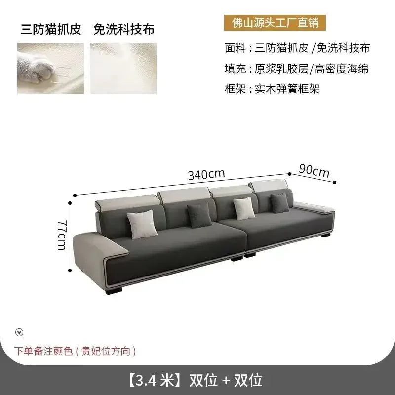 Lounge Sectional Sofas Chaise Longue Bed Italian Modern Sofa Living Room Armchair Trendy Minimalist Divano Unique Furniture