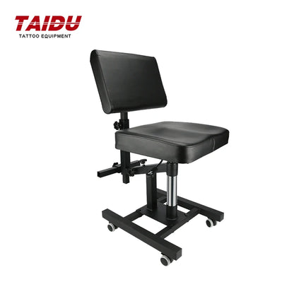 TAIDU 2025 Newest Multi Functional Tattoo Bench Air Pressure Lifting  Back Adjustable Tattoo Chair Steel Frame Salon Chairs