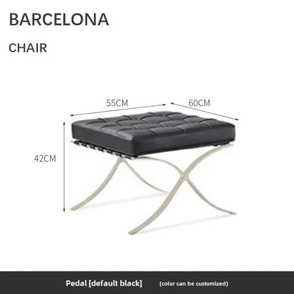 Single Sofa Chair Designer Star Same Leisure Simple High-end Luxury Leisure Chair Nordic Single Barcelona Modern Recliner Chair