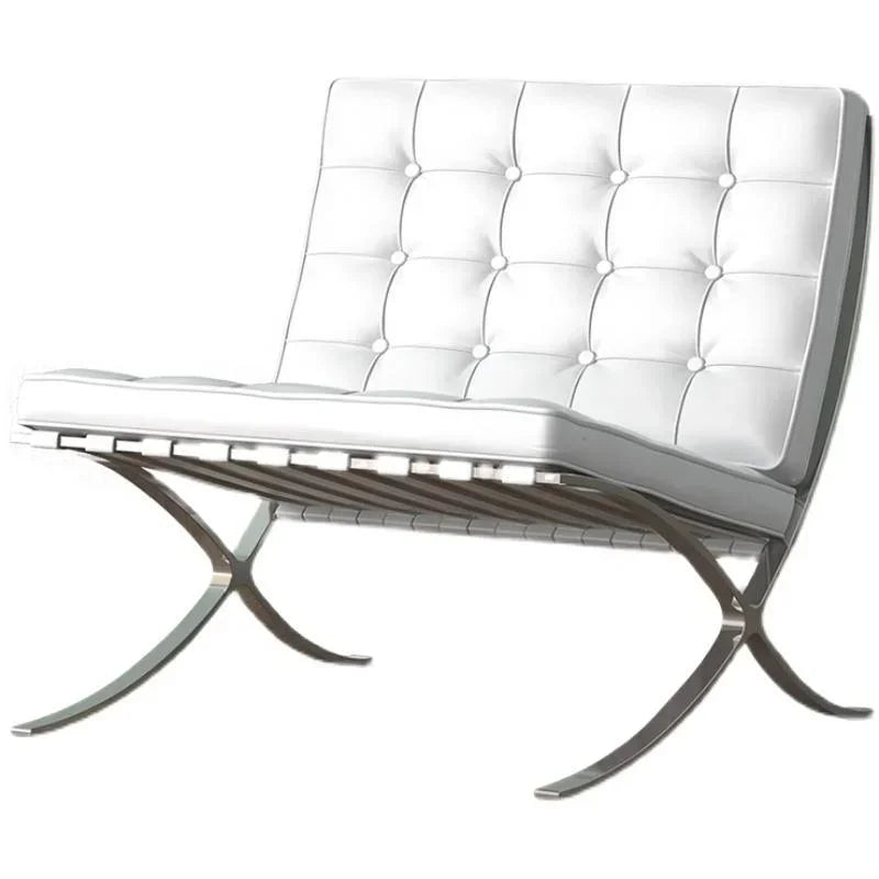Barcelona Single Sofa Designer Lazy Sofa High-end Italian Living Room Sofa Chair Nordic Light Luxury Leisure Chair