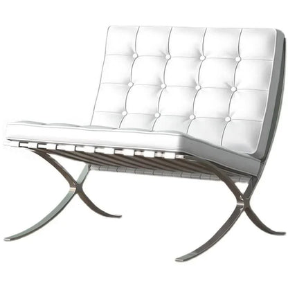 Barcelona Single Sofa Designer Lazy Sofa High-end Italian Living Room Sofa Chair Nordic Light Luxury Leisure Chair