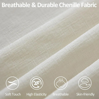 Cloud Boneless 115'' Oversized Sectional Couch with Ottoman Modular Deep Seat Upholstered Convertible Sofa for Comfortable