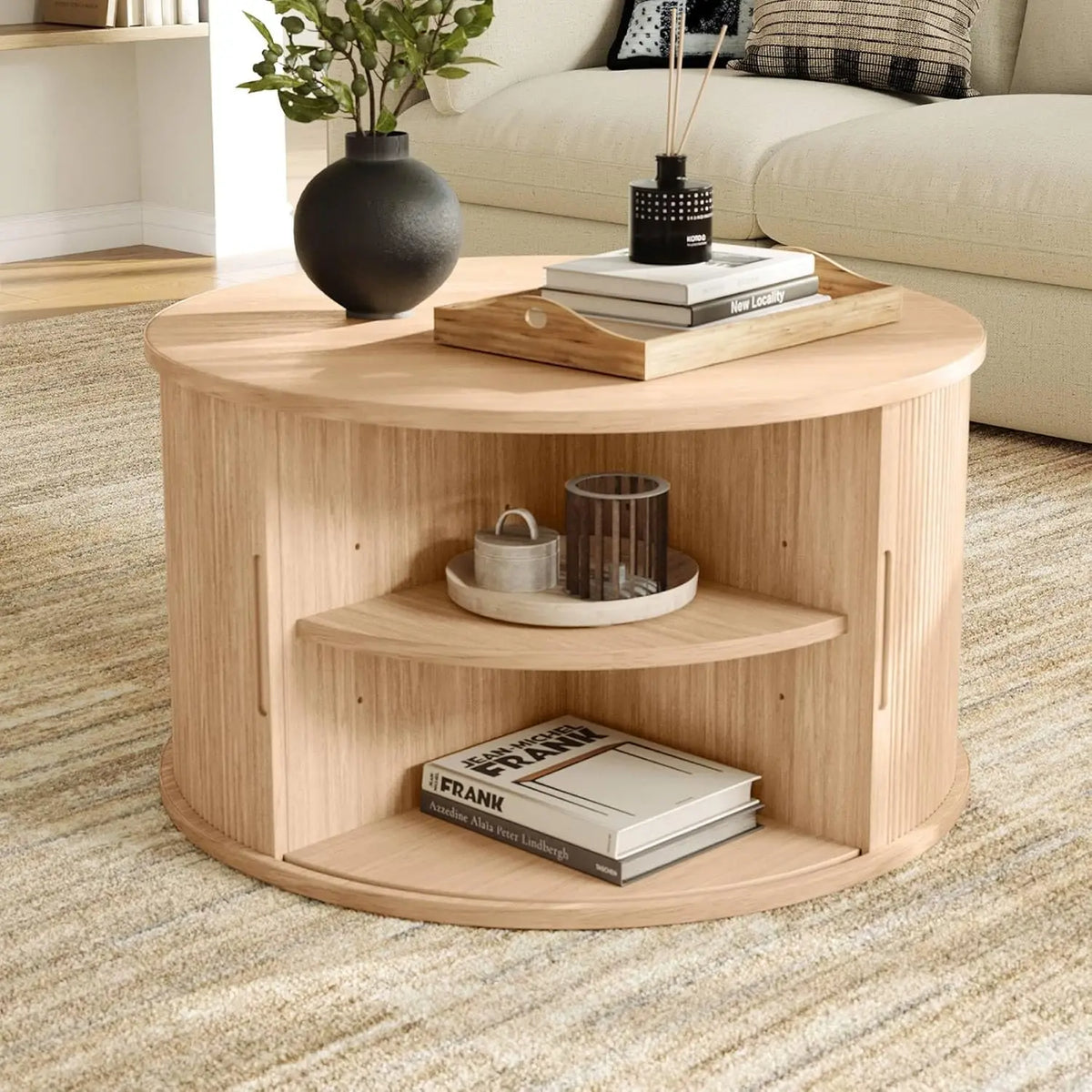 Round Coffee Table,31.5