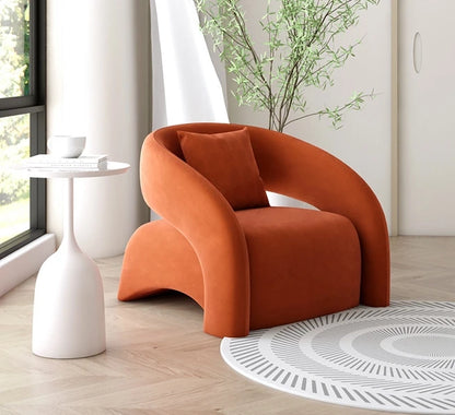 Living Room Lazy Single Sofa Leisure Balcony Chair Small House Lazy Chair