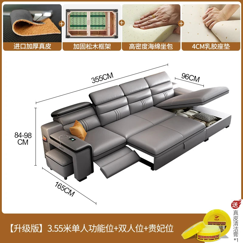 Longer Queen Living Room Sofas European Luxury Floor Folding Living Room Sofas Multifunctional Storage Sofas Camas Furnitures