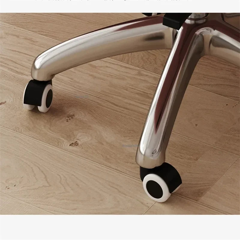 Modern Pink Office Chair Comfortable Adjustable Swivel Computer Chair for Home Bedroom Gaming Chair Office Furniture
