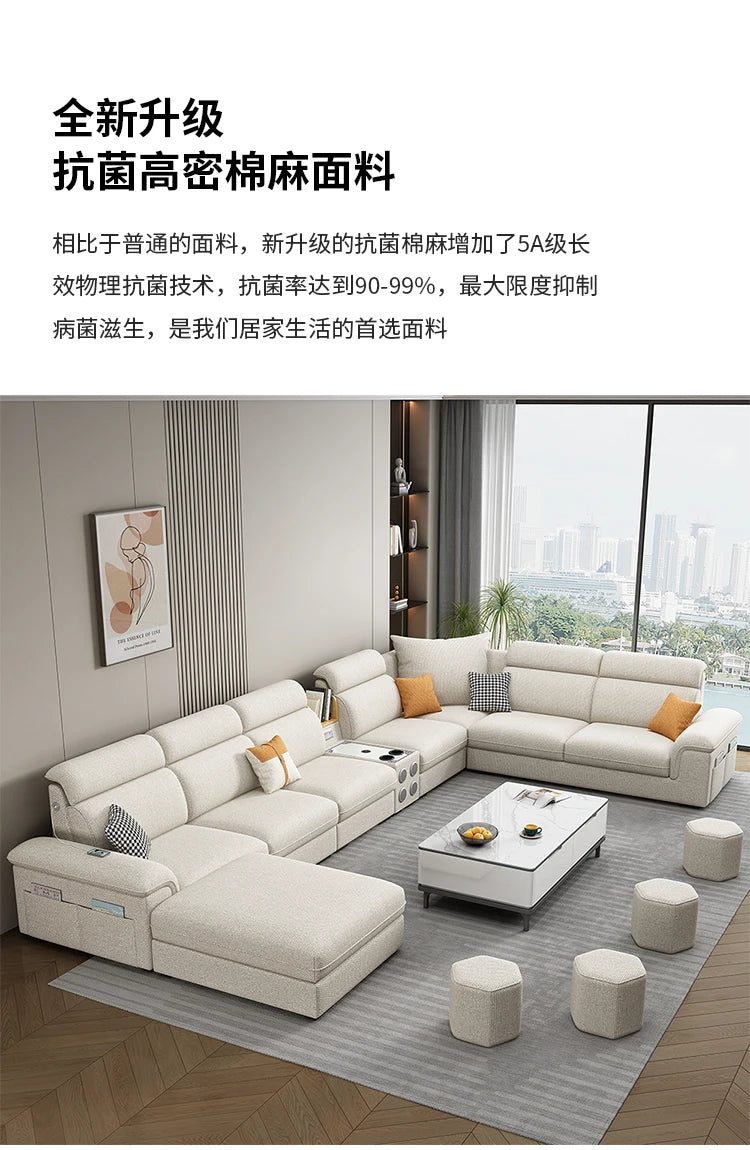Minimalist Leather Frame Sofa Gaming Background Modular Sleeper Sofa Modern Recliner Lounge Lazy Women Divano Lounge Furniture
