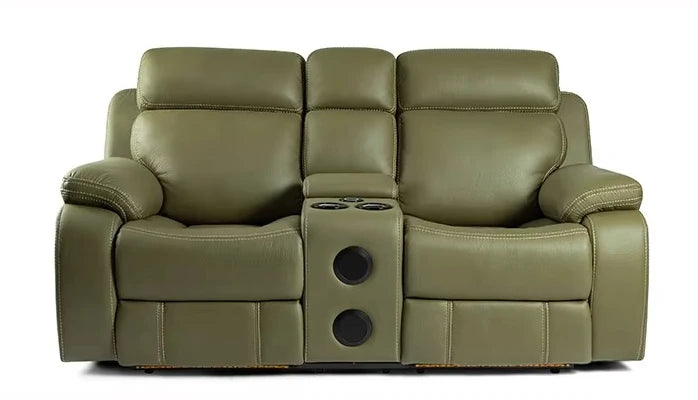 High Density Sponge 2+3 Seats Recliner Sofa Set Fabric Wireless Charging Smart Cup Holder Reading Apartment