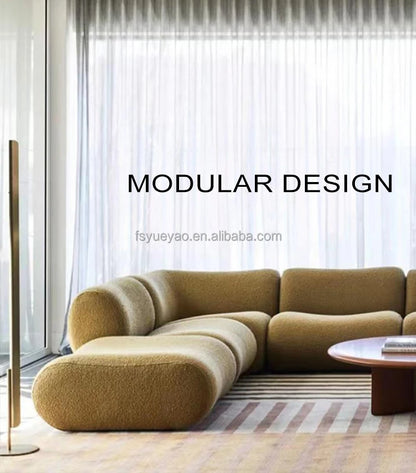 Vacuum compression sofa hot-selling style modular sofa living room sponge sofa