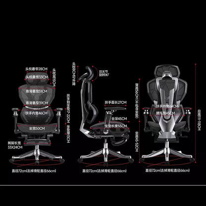 Nordic E-sports Gaming Chair Modern Ergonomic Reclining Comfortable Lumbar Support Office Chair Liftable Home Furniture FYOF
