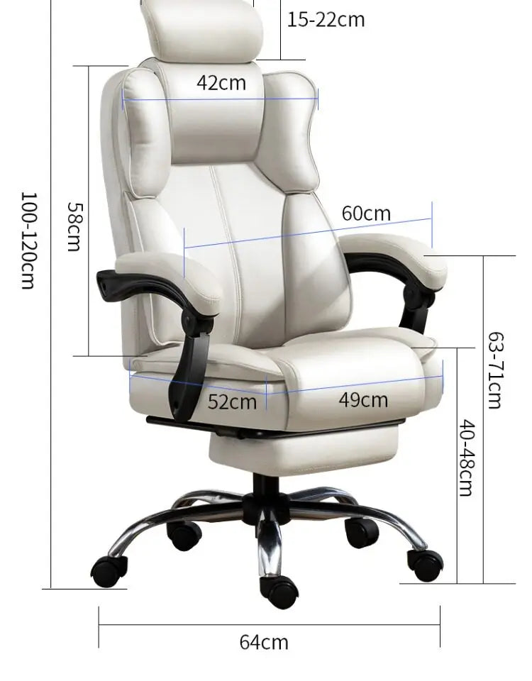 Ergonomic Office Chair Lounge Shipping Gaming Comfortable Cute Luxury Office Chair Home DesignerCadeira De Escritorio Furniture