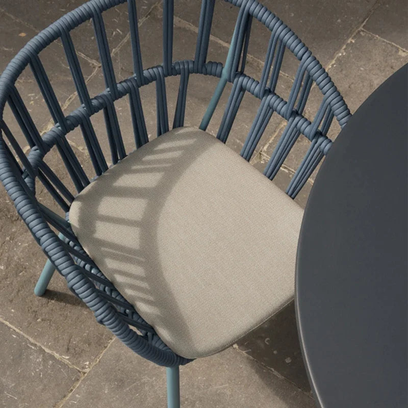 Natural Outdoor Garden Furniture Sets Retro Rattan Waterproof Nordic Garden Furniture Sets Backyard Italian Mueble Decorations