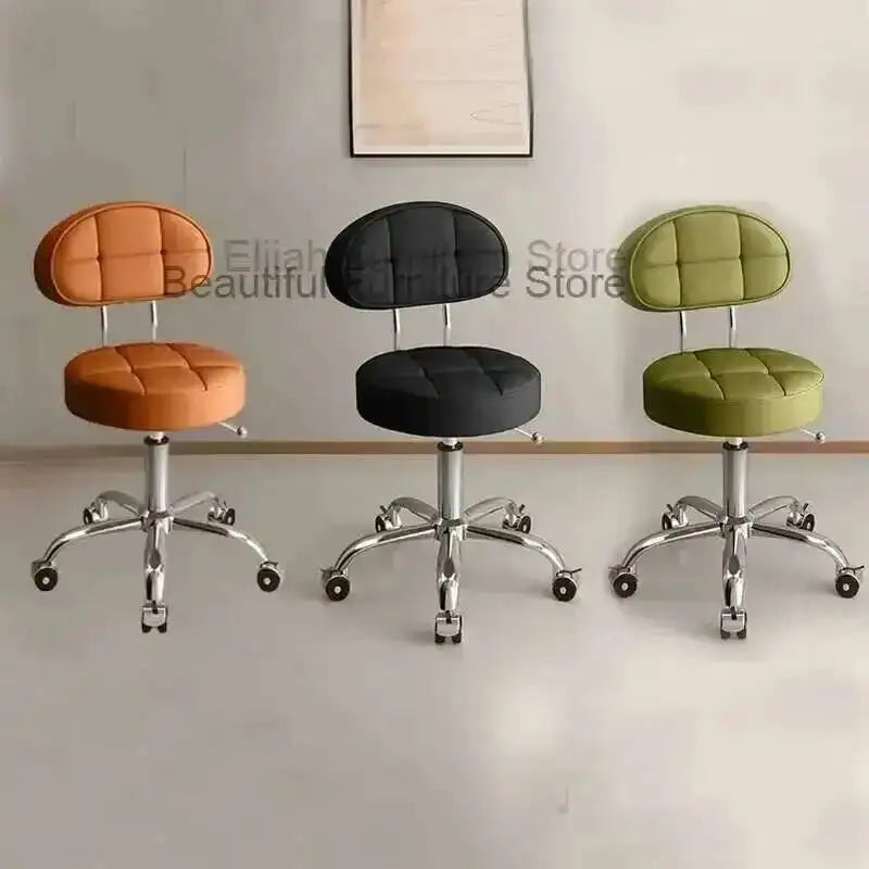 Salon Barber Pulley Chairs Backrest Hairdressing Beauty Pedicure Chair Lifting Manicure Hairdresser Hair Salons Stool Furniture