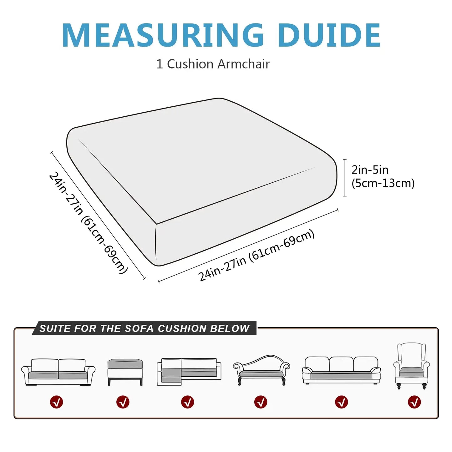 All Season Plain Color Sofa Cover High Elastic Stretch Furniture Protector Universal for Living Room Study Hotel