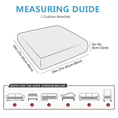 All Season Plain Color Sofa Cover High Elastic Stretch Furniture Protector Universal for Living Room Study Hotel