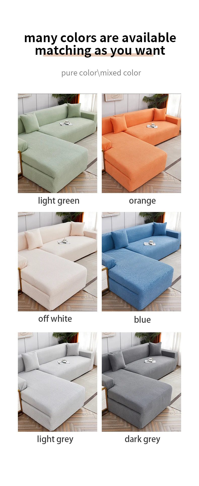 1 PC Jacquard Sofa Cover dustproof Sofa Cover For Living Room Protector Removable Washable Slipcover