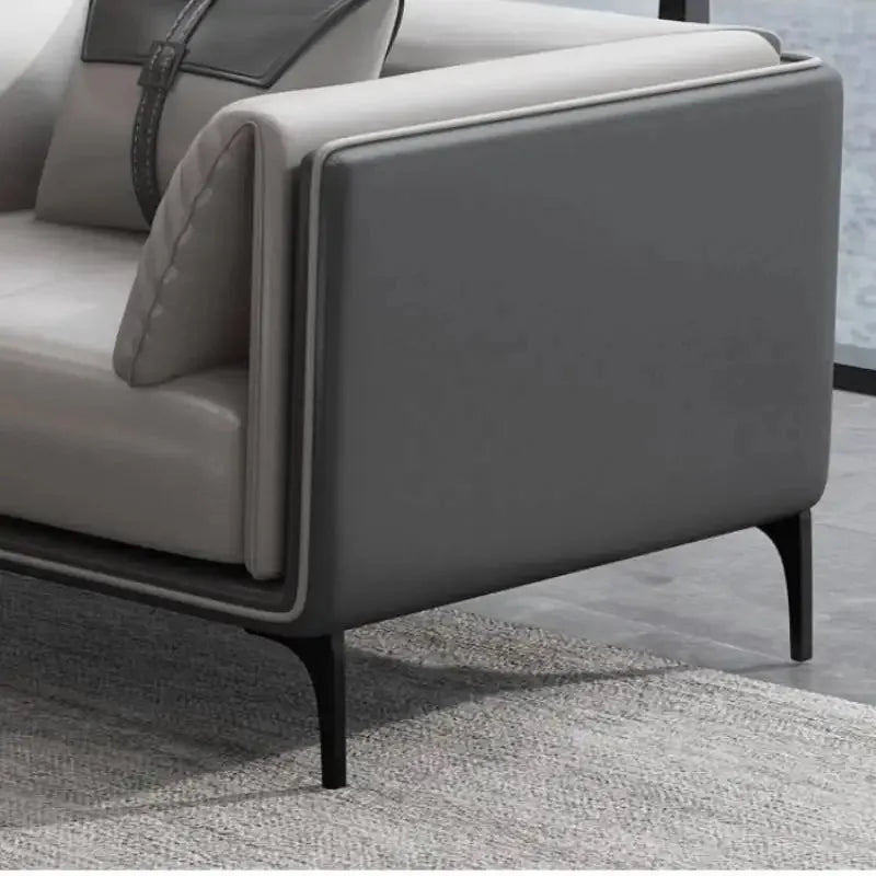 Minimalistic Elegant Sofa Nordic Style European L Shape Modern Lounge Sofas Living Room Modular Divani Da Soggiorno Furniture