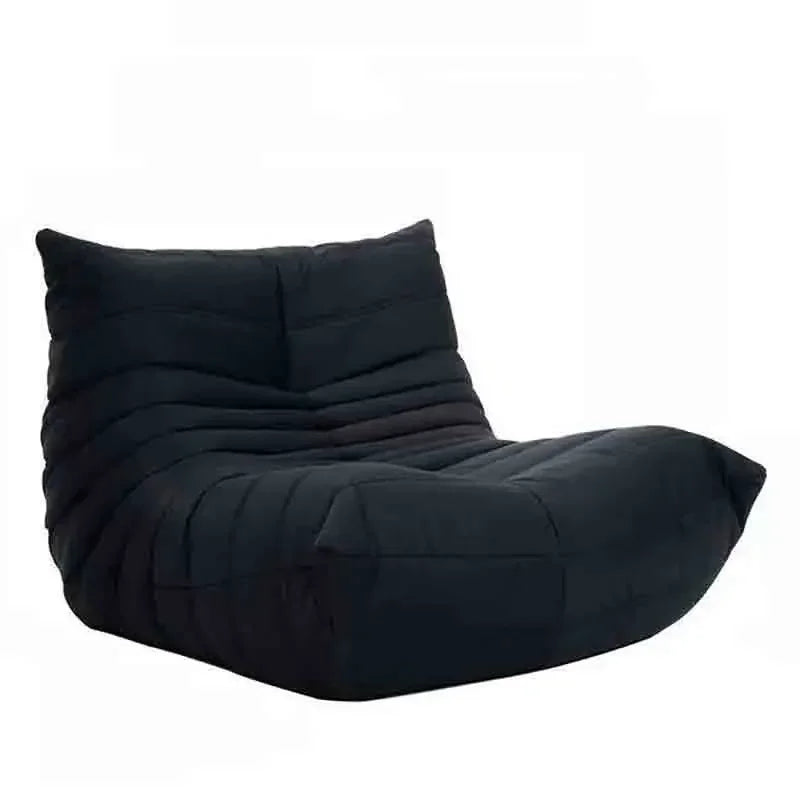 Lounge Bean Bag Chair for Adult Armless Lazy Floor Sofa Fireside Chair for Living Room Gaming Room Bedroom Soft Corduroy Couch