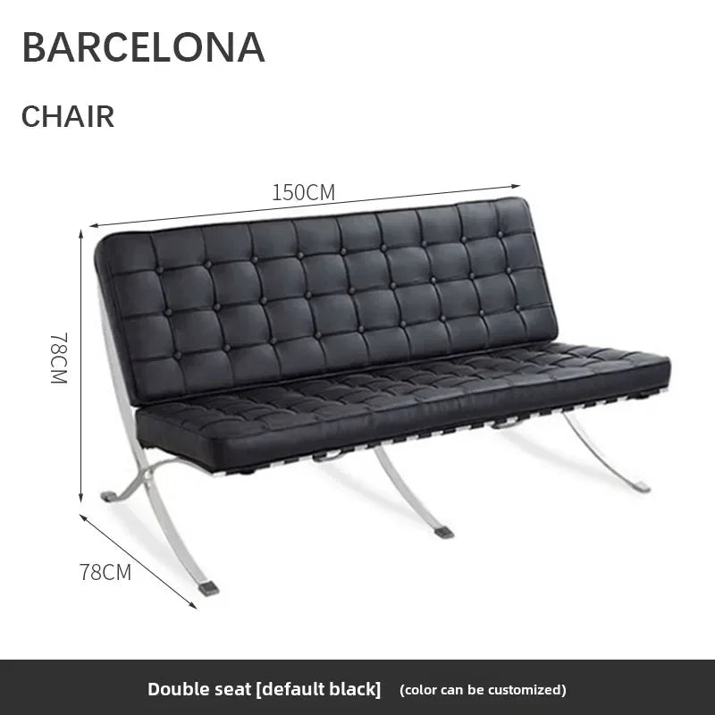 Single Sofa Chair Designer Star Same Leisure Simple High-end Luxury Leisure Chair Nordic Single Barcelona Modern Recliner Chair