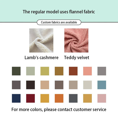 -Nordic Modern Modular Sofa Set Light Luxury Fabric Buckle Design Living Room Convertible Features Sponge Wood Foam Hotels