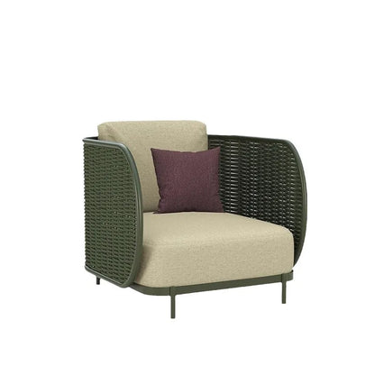 Outdoor sofa combination outdoor courtyard open-air villa living room hotel famous club rattan sofa