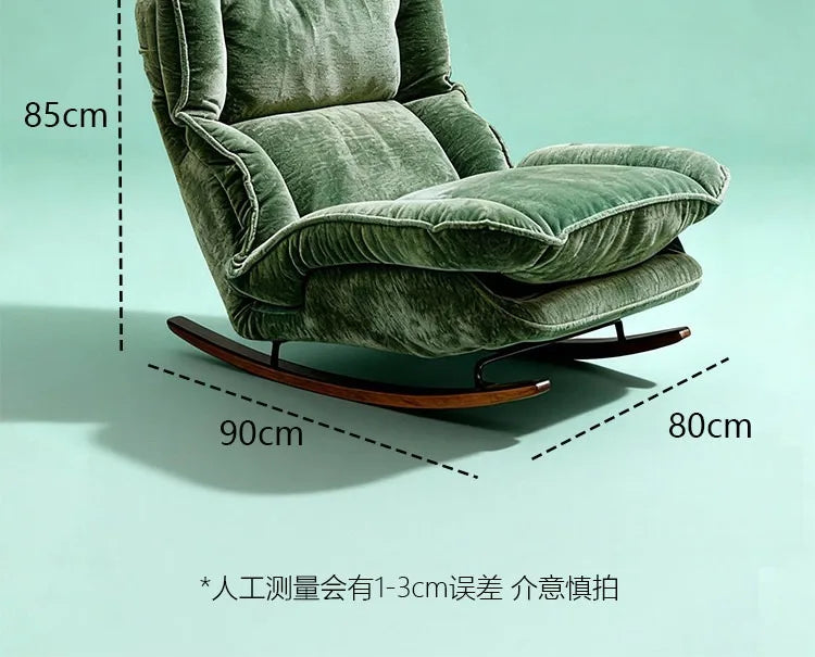 Soft Fabric Single Leisure Sofas Adjustable Recliner Balcony Livingroom Multi-functional Lazy Sofa Home Furniture 거실 소파