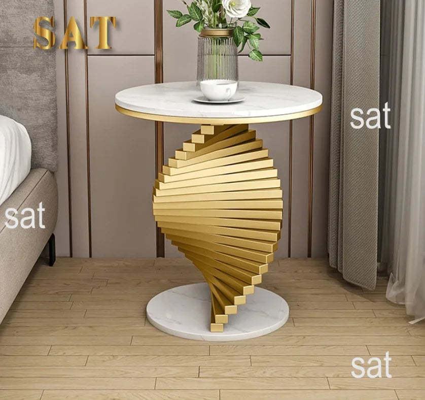 For Modern Luxury Homemade Furniture Gold Side Table/coffee Table