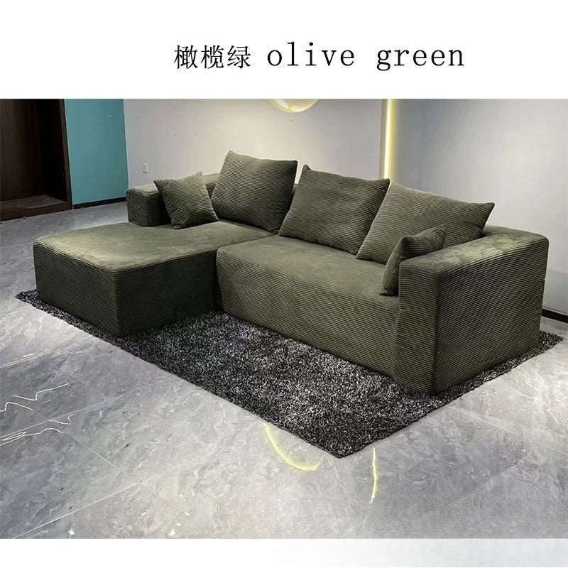 Compression sofa sponge chaise longue module vacuum sofa