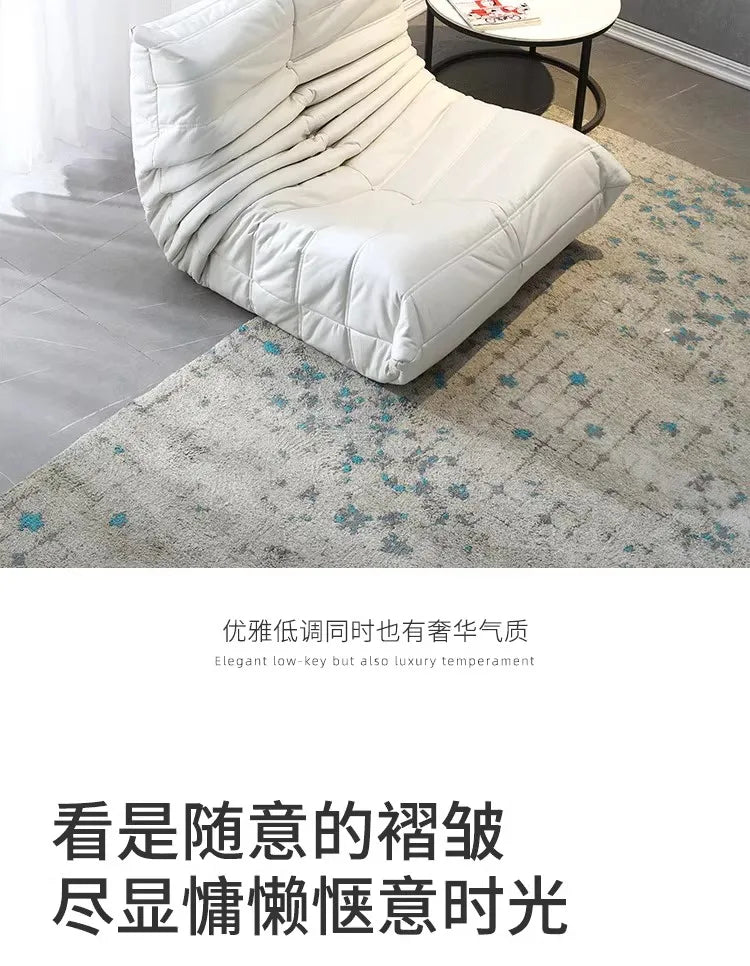 Caterpillar lazy sofa living room can sleep small apartment balcony can lie single sofa chair Internet celebrity tatami double