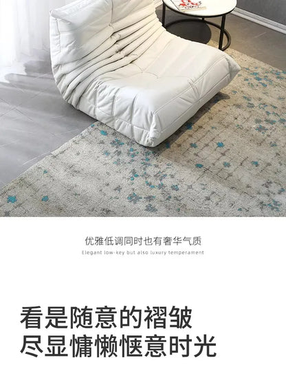 Caterpillar lazy sofa living room can sleep small apartment balcony can lie single sofa chair Internet celebrity tatami double