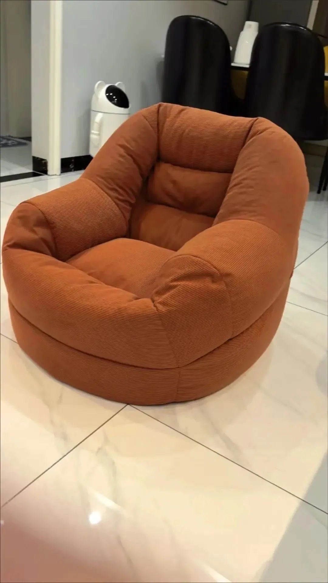 Single Person Sofa Chair EPS Particle Leisure Recliner Small Apartment Living Room Bedroom Trendy Furniture