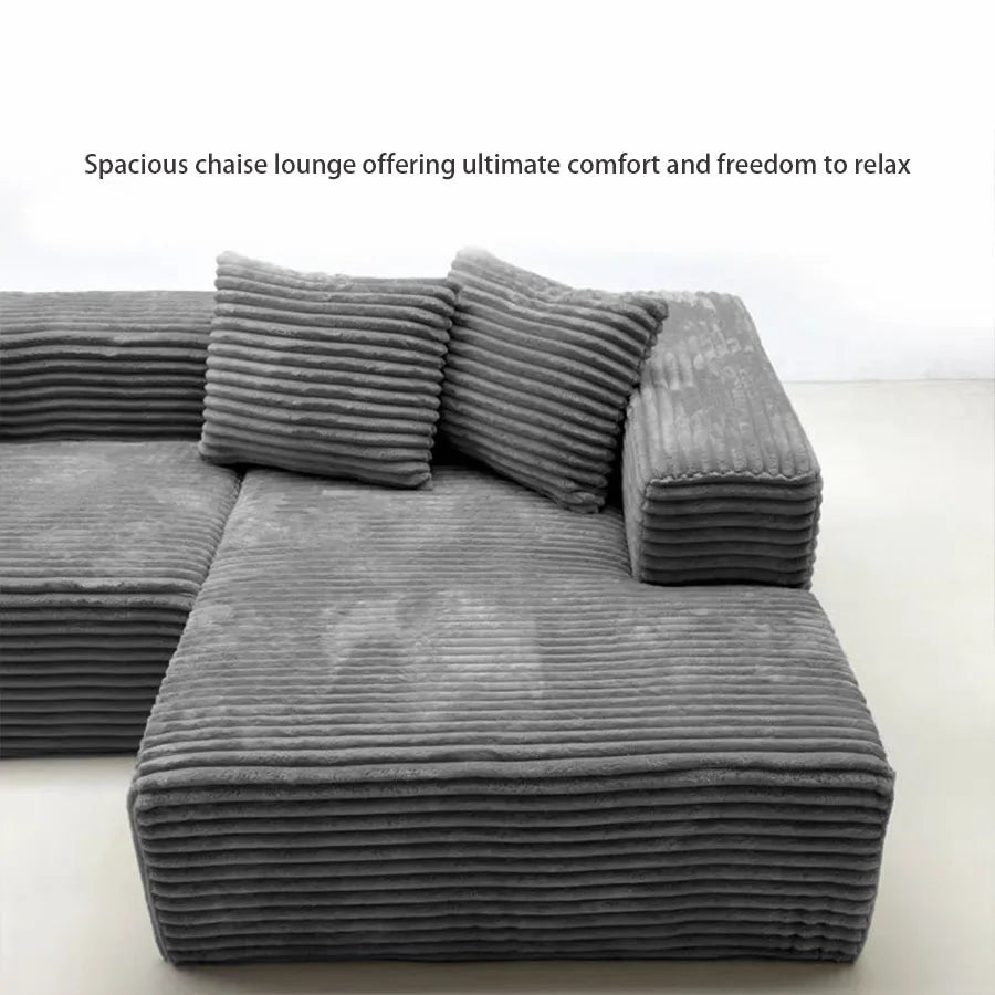 Modular DIY Compressed Sponge Bean Bag Sofa – for Living Room, Bedroom & Lounge Relaxation