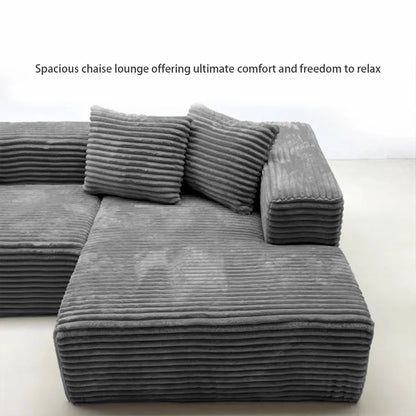 Modular DIY Compressed Sponge Bean Bag Sofa – for Living Room, Bedroom & Lounge Relaxation